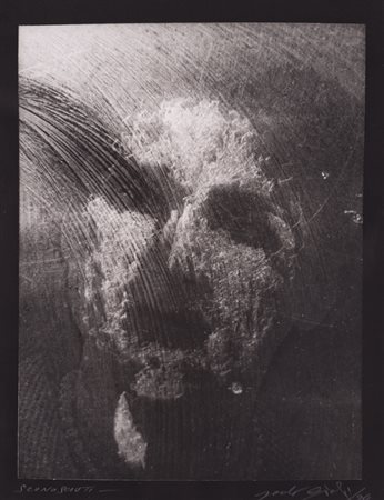 PAOLO GIOLI (1942)Sconosciuti, 1994Stampa in bianco e nero applicata su...