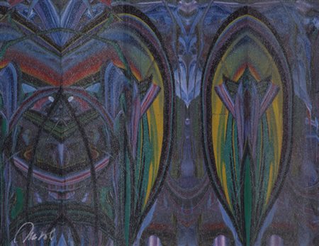 NUVOLO (1926-2008)SerotipiaTecnica mista su cartacm 20x25,5Firma al...