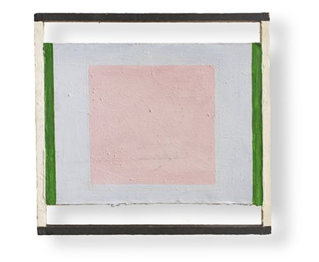 HENRI SPAETI (1952)Senza TitoloTecnica mista su tela e legnocm...