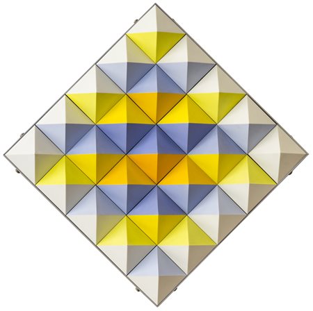 HANS-JORG GLATTFELDER (1939)MIR-24/68, 1968Acrilico su polistireneLati cm...