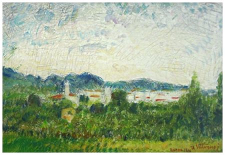 UMBERTO VITTORINI Barga 1890 – Milano 1979 Visione di Barga dal Pian Grande...