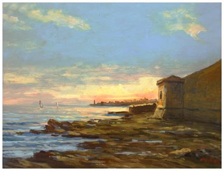 MILLUS (Mauro Illusi) Livorno 1925 – Livorno 1992 Senza titolo Olio su...