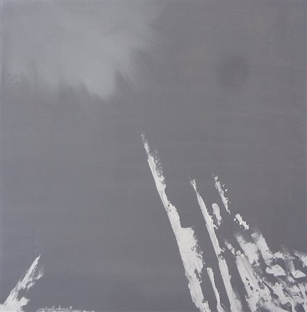 SERGIO COLOMBO Senza Titolo olio su tela cm. 100x120.