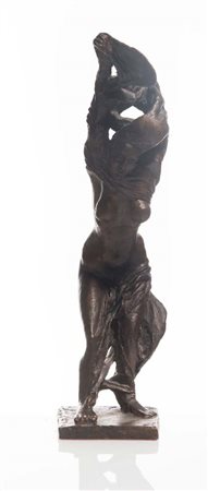 Pericle Fazzini (Grottammare 1913 – Roma 1987), “Nudo femminile”. Scultura in...