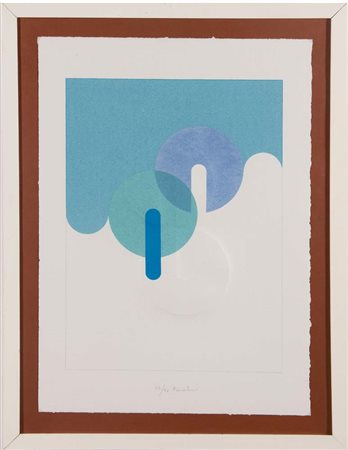 Agostino Bonalumi (Vimercate 1935 – Desio 2013), “Senza Titolo”, Anni '80....