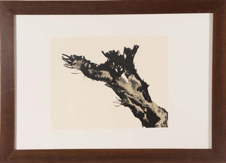 Carlo Mattioli (Modena 1911 – Parma 1994), “Albero”. Litografia, firmata in...