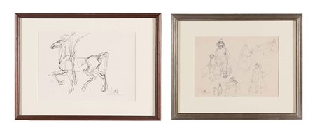 Cleto Tomba (Castel San Pietro 1898 – Bologna 1987), Lotto composto da due...