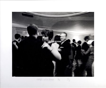 URS LUTHI (1947) Joi de vivre 1972 Stampa fotografica in bianco e nero,...