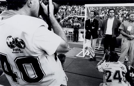 WILLIAM KLEIN (1928) Torino 90 1990 Stampa ai sali d'argento su carta...