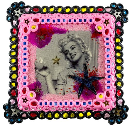 Omar Ronda (Portulla (Bi) 1947 Biella 2017) Marilyn iron frozen, 2012 Fusione...