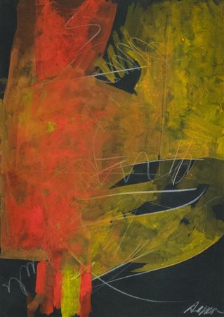 Piero Ruggeri (Torino 1930 2009) Composizione per un paesaggio, 2005 Tempera...