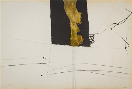 Alberto Burri (Città di Castello (Pg) 1915 Nizza 1995) Variazioni, 1962...