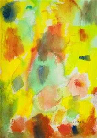 Antonio Corpora (Tunisi 1909 2004) Autunno, 2000 Acquerello su carta, cm....