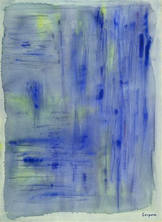 Antonio Corpora (Tunisi 1909 2004) Composizione, 1982 Acquerello su carta,...