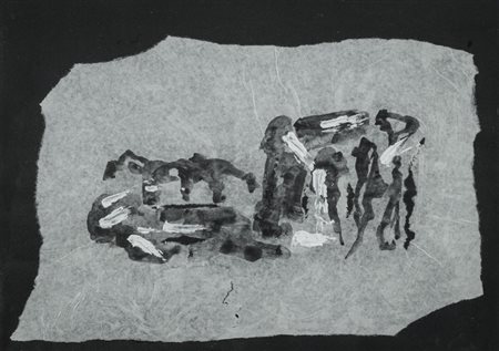 Leoncillo (Leoncillo Leonardi) (Spoleto (Pg) 1915 Roma 1968) Senza titolo,...