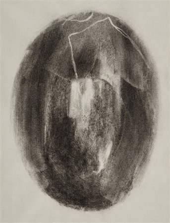 Omar Galliani (Montecchio Emilia (Re) 1954) Senza titolo, 1987 Carboncino su...