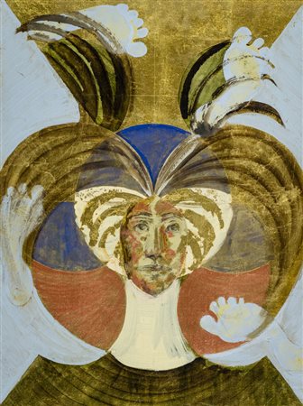 Bruno Ceccobelli (Montecastello Vibio (Pg) 1952) Danza te, 1998 Tecnica...