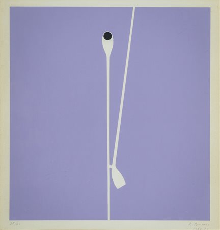 Antonio Bueno (Berlino 1918 Firenze 1984) Pipe 1952-72 Serigrafia su...