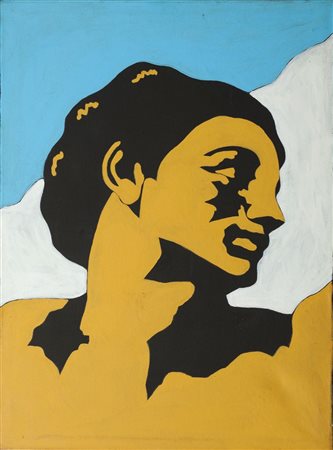 FESTA TANO Roma 1938 - 1988 "Da Michelangelo" 1978 80x60 acrilici su tela...