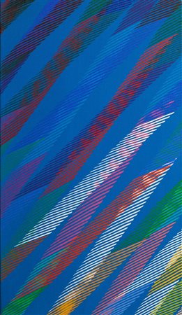 DORAZIO PIERO Roma 1927 - 2005 Todi "Artemisia 1" 1991 70x40,5 olio su tela...