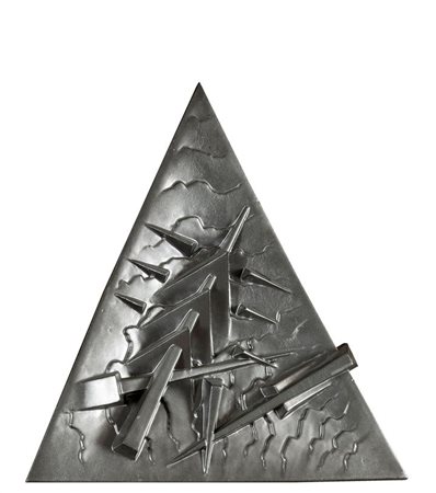 POMODORO ARNALDO Marciano di Romagna (FO) 1926 "Piatto triangolare" 2006...