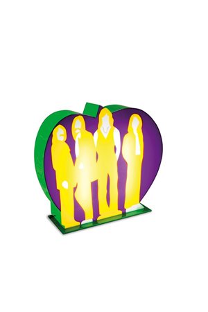 LODOLA MARCO Dorno (PV) 1955 "Mela" 2011 47x51x11 perspex e neon, scatola...