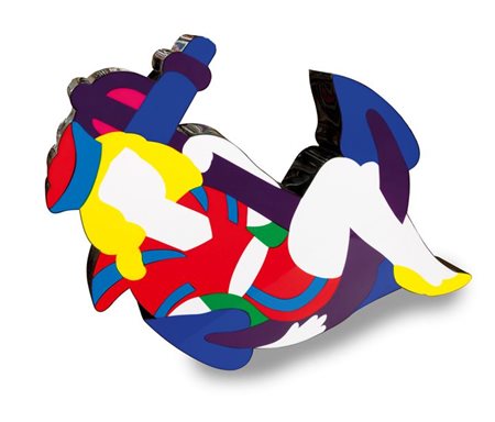 LODOLA MARCO Dorno (PV) 1955 "Ancora Pin-up" 2012 72x75x12 perspex e neon,...