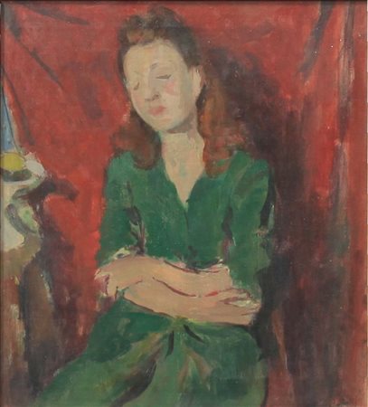 MENZIO FRANCESCO Tempio Pausania (SS) 1899 - 1979 Torino "Sogni" fine anni...