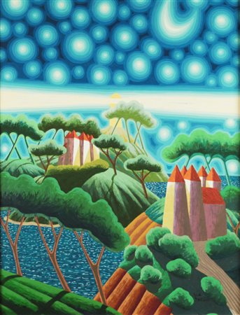 Luca Dall'Olio ( Chiari 1958) Senza titolo Dim. 65x50 Serigrafia materica su...