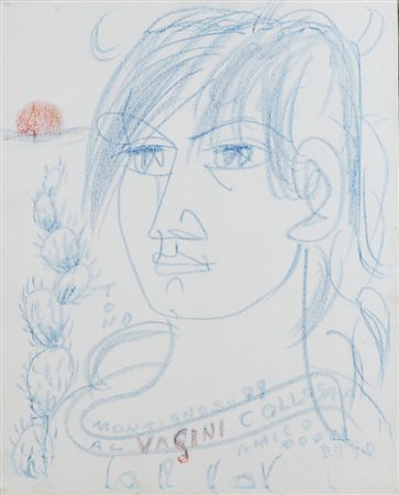 Tono Zancanaro ( Padova 1906 – Padova 1995) Senza titolo 1979 Dim.50x40...