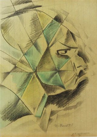 Uberto Bonetti ( Viareggio 1909 - Viareggio 1993) Filippo Tommaso Marinetti...