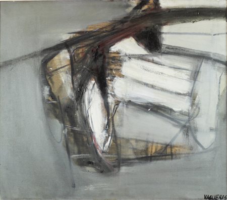 Tino Vaglieri ( Trieste 1929 – Milano 2000) Studio 1961 Dim.70x80 Olio su...