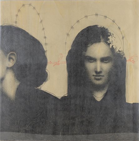 Omar Galliani ( Montecchio Emilia 1954) Nuovi fiori nuovi santi primi anni...