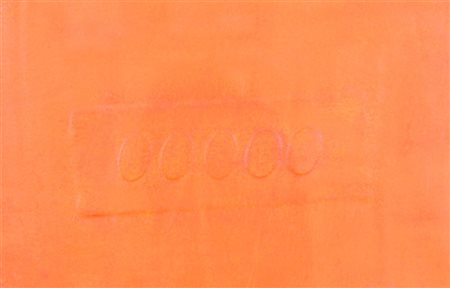 Turi Simeti ( Alcamo 1929) Cinque ovali 2005 Dim.40x60 Tempera ed...