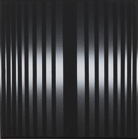 Ennio Finzi ( Venezia 1931) Luce-Vibrazione 1971-2016 Dim.30x30 Acrilico su...