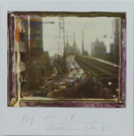 Maurizio Galimberti ( Como 1956) New York 2007 Dim.10x10 Polaroid manipolata...