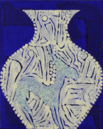 Fathi Hassan ( Il Cairo 1957) Cantatore di luca 2005 Dim.25,5x20,2 Tecnica...