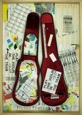 GIUSEPPE CHIARI Firenze 1926 – 2007 "Tram " Assemblaggio - Custodia di...