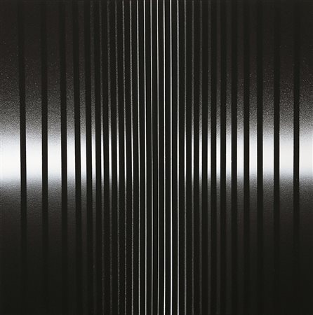 ENNIO FINZI Venezia 1931 " Luce vibrazione " acrilico su tela anni 1971/2013...