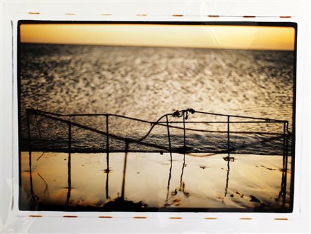 Ilaria Turba La rete 2002Fotografia originale vintage a colori.Opera firmata...