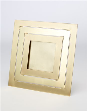 Gabriella Crespi (Milano 1922 - Milano 2017)Cornice portaritratto quadrata in...