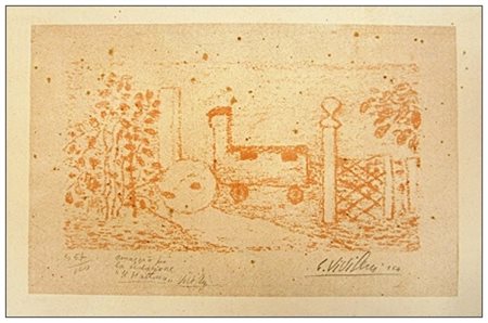 GIUSEPPE VIVIANI Agnano Pisano 1898 – Pisa 1965 PAESE COL BUCO 1954...