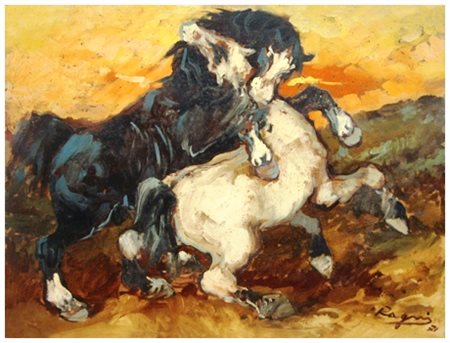 BASSO RAGNI Termoli 1921 – Livorno 1979 La lotta per la sopravvivenza 1971...