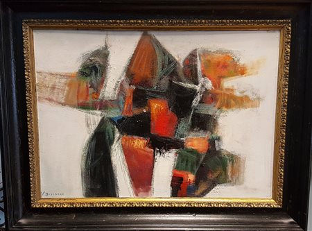 Martino Bissacco, "La porta di Kiev", olio su tavola cm 50x70, firma in basso...