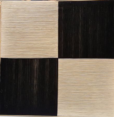 Giustino Caposciutti, "Inside Out", 1999, tecnica mista su tela cm 70x70,...