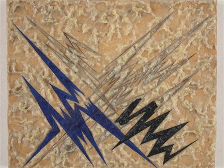 Autore non identificato (XX secolo), Tecnica mista resina e acrilico su...