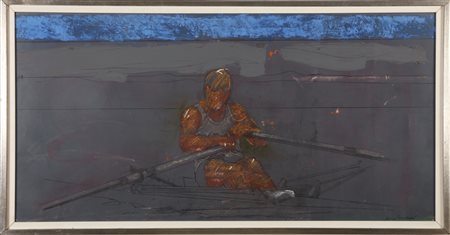 TORNABUONI LORENZO (1934 - 2004) Senza titolo. Tecnica mista su tavola. Cm...