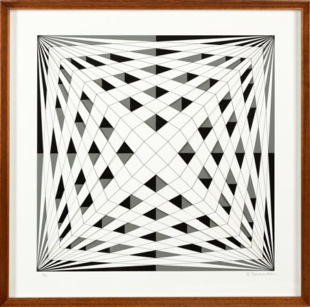 MORANDINI MARCELLO (n. 1940) Komposition. 2016. Multiplo tridimensionale. Cm...