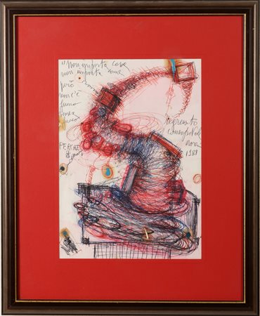 MORENI MATTIA (1920 - 1999) Non importa cosa, non importa come però non c'è...