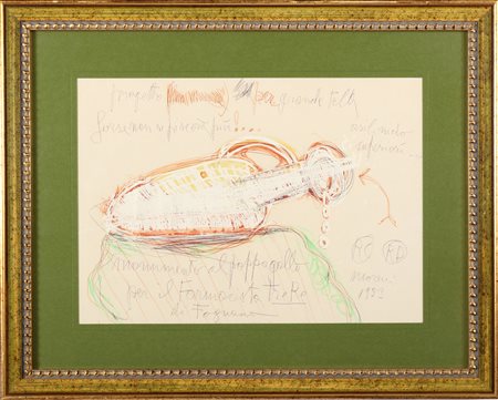 MORENI MATTIA (1920 - 1999) Monumento al pappagallo per il farmacista TreRe....